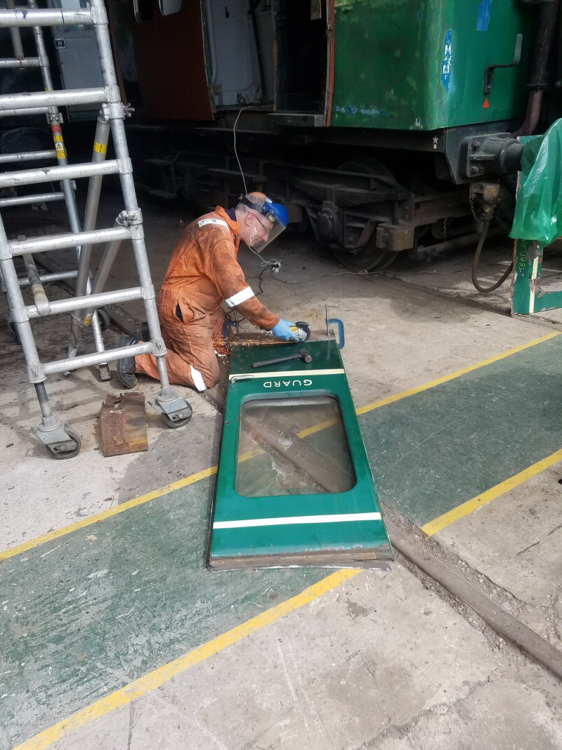 Class 127 guard's door